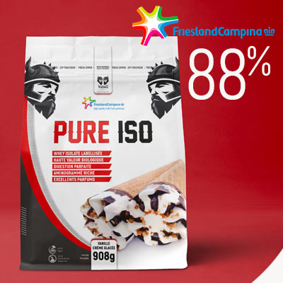 PURE ISO 908G TWINS VIKING | Whey isolate labellisée de qualité